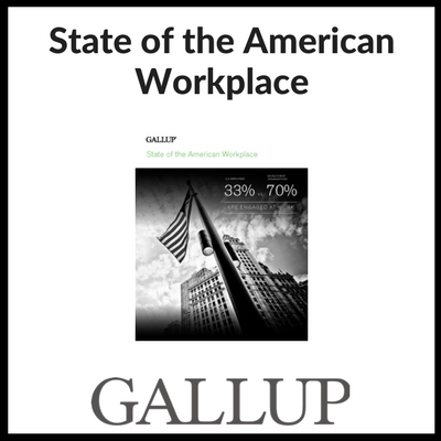 Gallup State of American Workplace Gallup State of American Workplace