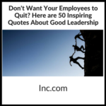 Inspiring Quotes 50 inspiration quotes about leadership
